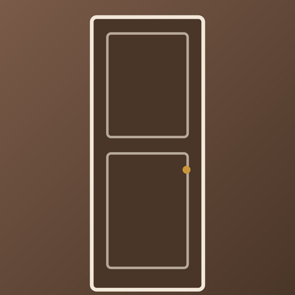 Serenity Bedroom Door